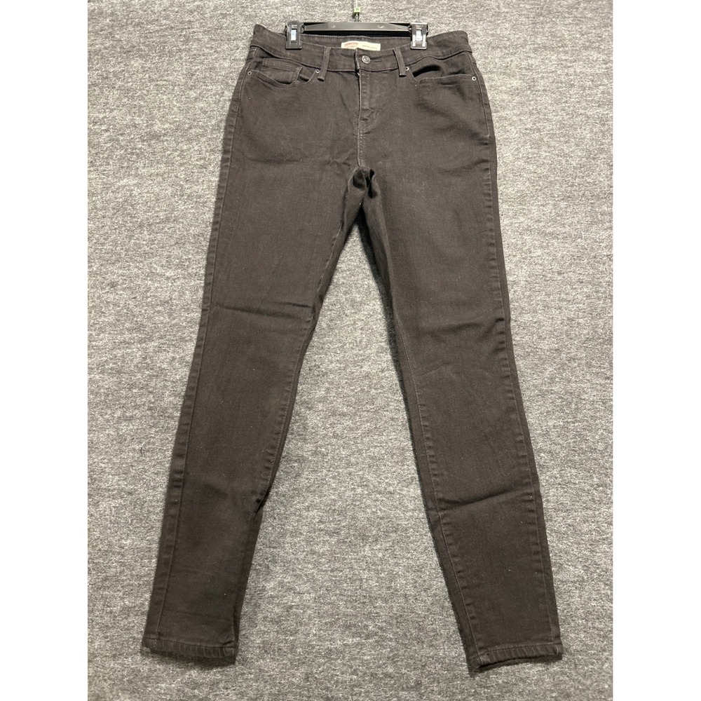 Signature by Levi Strauss & Co Jeans Womens 8M W29 L30(29) Black Skinny